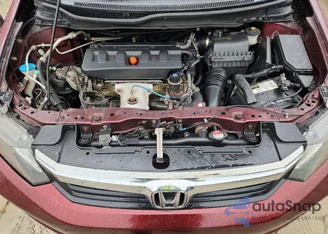 2012 Honda Civic Lx z USA, uszkodzony, nr VIN 19XFB2F51CE369500